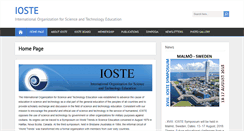 Desktop Screenshot of ioste.org